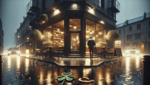 Setiap Pelanggan, Setiap Hujan: Kisah Keberuntungan di Cafe